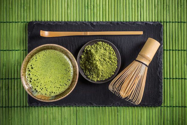 Japanese matcha tea ceremony